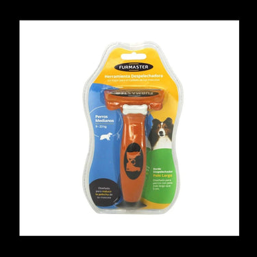Despelechadora Furmaster perros medianos (M) pelo largo